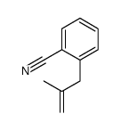 2-(2-methylprop-2-enyl)benzonitrile Structure
