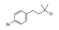 1-bromo-4-(3-chloro-3-methylbutyl)benzene结构式