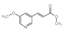 3-(5-甲氧基吡啶-3-基)丙烯酸甲酯图片