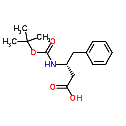 Boc-β-D-HomoPhe-OH Structure
