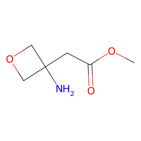 (3-氨基-氧杂环丁烷-3-基)乙酸甲酯结构式