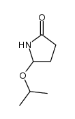 5-isopropyloxy pyrrolidin-2-one结构式