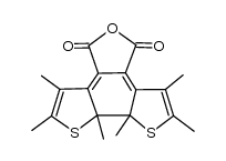 2,3,7,8,9a,9b-hexamethyldithieno[3,2-e:2',3'-g]isobenzofuran-4,6(9aH,9bH)-dione Structure