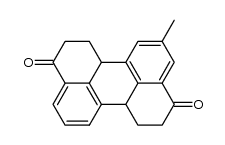 5-methyl-1,2,6b,7,8,12b-hexahydro-perylene-3,9-dione Structure