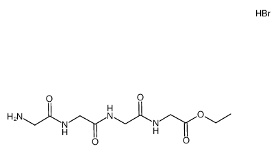 tetraglycine ethyl ester hydrobromide Structure
