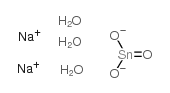sodium stannate trihydrate Structure
