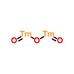 氧化铥(III)结构式