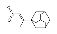 1-nitro-2-(1-adamantyl)-1-propene结构式