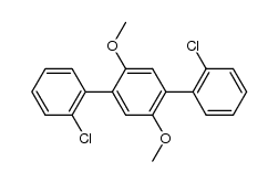 2,2''-dichloro-2',5'-dimethoxy[1,1':4',1''-terphenyl] Structure