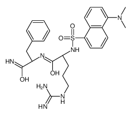 dansyl-arginyl-phenylalaninamide结构式