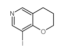8-碘-3,4-二氢-2H-吡喃o[3,2-c]吡啶结构式
