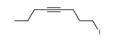 1-iodo-4-octyne Structure