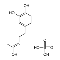 N-acetyldopamine-sulfate Structure