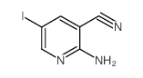 2-氨基-5-碘烟锡腈结构式
