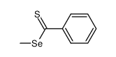 selenothiobenzoic acid Se-methyl ester Structure