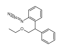 1-azido-2-(2-ethoxy-1-phenylethyl)benzene结构式