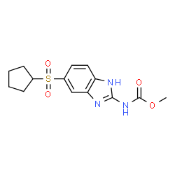环戊烷阿苯哒唑砜结构式