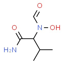 Formohydroxamic acid,N-(1-carbamoyl-2-methylpropyl)- (8CI)结构式