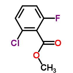 Methyl 2-chloro-6-fluorobenzoate structure
