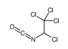 1,1,1,2-tetrachloro-2-isocyanatoethane结构式