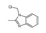 (9ci)-1-(氯甲基)-2-甲基-1H-苯并咪唑结构式
