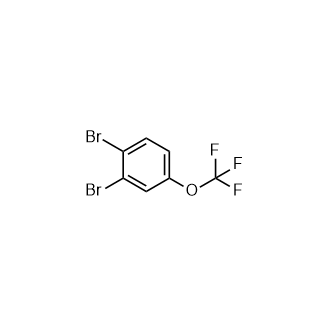 1,2-二溴-4-(三氟甲氧基)苯结构式