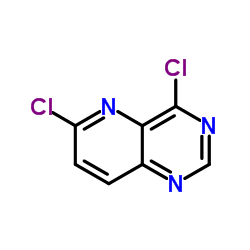 4,6-二氯吡啶并[3,2-d]嘧啶结构式