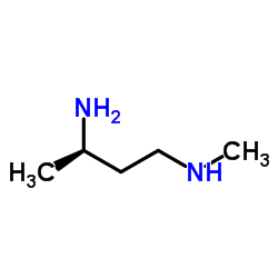 (3R)-N1-Methyl-1,3-butanediamine Structure