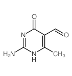 2-amino-4-methyl-6-oxo-3H-pyrimidine-5-carbaldehyde picture