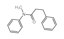 N-methyl-N,3-diphenyl-propanamide结构式