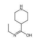 N-乙基哌啶-4-羧酰胺结构式