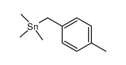 (4-Methylbenzyl)trimethylstannane Structure