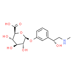 Phenylephrine Glucuronide Structure