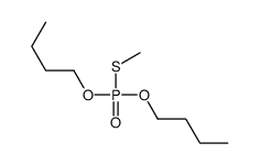 1-[butoxy(methylsulfanyl)phosphoryl]oxybutane Structure