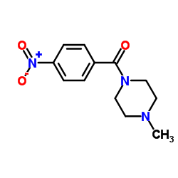 (4-甲基哌嗪-1-基)(4-硝基苯基)甲酮图片