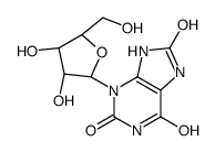 uric acid riboside Structure