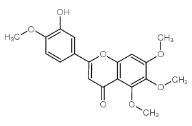 半齿泽兰素-5-甲醚结构式