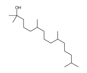 2,6,10,14-tetramethylpentadecan-2-ol Structure