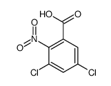 3,5-dichloro-2-nitrobenzoic acid structure