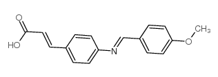 4-[(4-甲氧基苯亚甲基)氨基]肉桂酸图片