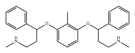 托莫西汀杂质G结构式