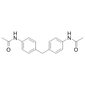 4,4'-diacetamidodiphenylmethane Structure