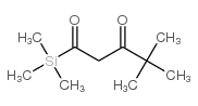 4,4-dimethyl-1-(trimethylsilyl)pentane-1,3-dione结构式