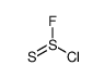 chloro-fluoro-sulfanylidene-λ4-sulfane Structure
