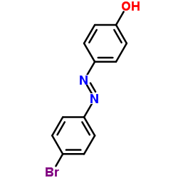 4-[(E)-(4-Bromophenyl)diazenyl]phenol Structure