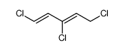 (1E,3Z)-1,3,5-trichloro-penta-1,3-diene Structure