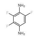 2,4,5-三氟-1,3-苯二胺结构式