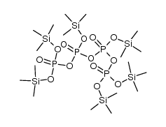 1,1,3,5,7,7-hexakis(trimethylsilyl) pyrophosphate Structure