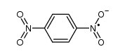 p-Dinitrobenzol-Monoradikalanion Structure