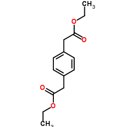 Diethyl 1,4-benzenediacetate Structure